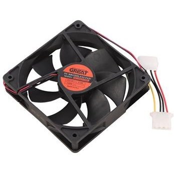 فن کیس GREAT DC BRUSHLESS FAN (MODEL): DF1202512SEL (استوک)