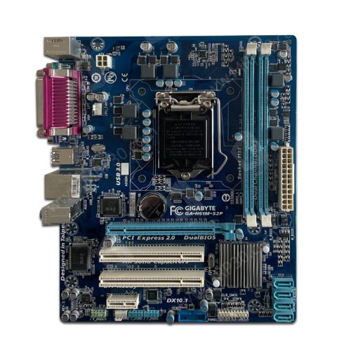 مادربرد GIGABYTE GA-H61M-S2P (استوک-دارای پنل) - Image 1