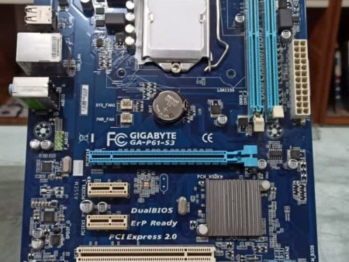مادربرد نسل 2/3 برند GIGABYTE مدل GA-P61-S3 (استوک-صدا خراب)