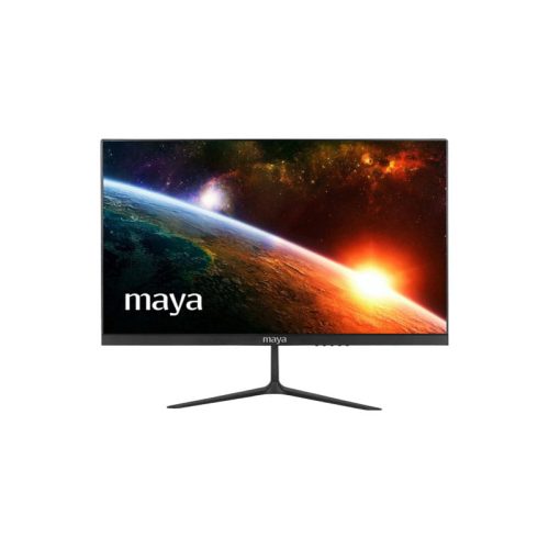 مانیتور MAYA MO24X-B (استوک-گرید B پلاس - سمت راست بدنه قسمت بالا ضریه خوردگی و شکستگی دارد - مقدار خیلی کم کثیفی زیر مانیتور) - Image 1