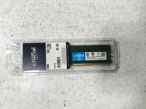رم کامپیوتر DDR4 تک کاناله 2666 مگاهرتز کروشیال ظرفیت 8 گیگابایت CL19 (آکبند-گارانتی آواژنگ)