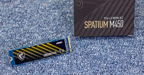 اس اس دی MSI SPATIUM M450 1TB (استوک-دارای جعبه - سلامت 94% - کارکرد 38 روز - گارانتی ماتریکس تا مورخ 2027/04/27) - Image 1