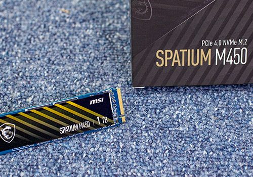 اس اس دی MSI SPATIUM M450 1TB (استوک-دارای جعبه - سلامت 94% - کارکرد 38 روز - گارانتی ماتریکس تا مورخ 2027/04/27)