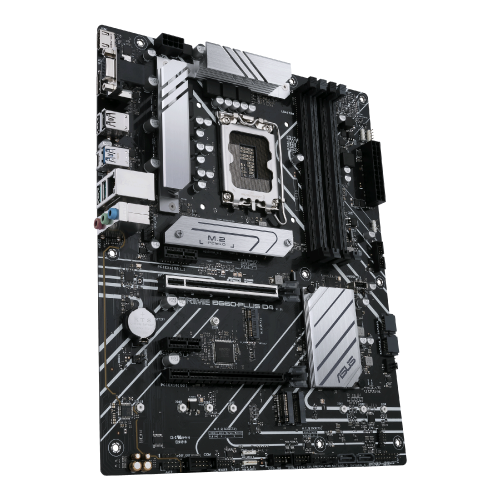 مادربرد ASUS PRIME B660-PLUS D4 (استوک-دارای پنل-گارانتی ونوس 1405/08/21) - Image 1