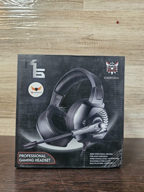 هدفون گیمینگ Onikuma مدل K6 با سیم استوک با جعبه - Image 1