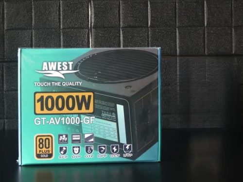 پاور AWEST GT-AV1000-GF 1000W (استوک-دارای جعبه-کابل ها تکمیل-گارانتی تابا تا مورخ 1404/09/01)