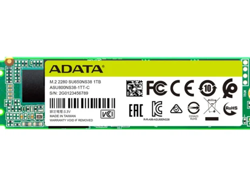 اس اس دی ADATA ULTIMATE SU650 M.2 2280 SATA 6Gb/s 240GB (استوک-دارای جعبه - سلامت 97% - کارکرد 240 روز)