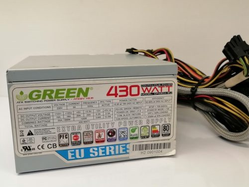 پاور 430 وات گرین مدل GP430A-EU (استوک- 6 پین گرافیک)
