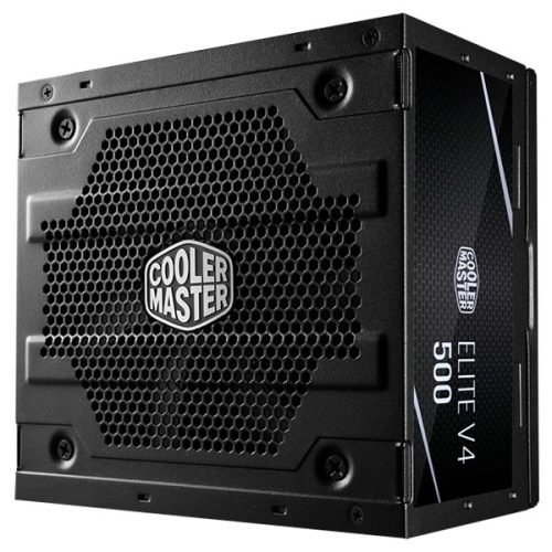 پاور 500 وات کولرمستر دارای دو عدد برق 8 پین مدل COOLERMASTER 500W ELITE V4 (استوک) - Image 1