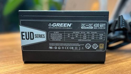 پاور 430 وات گرین مدل GP430A-EUD (استوک-پیچ پلمپ) - Image 1