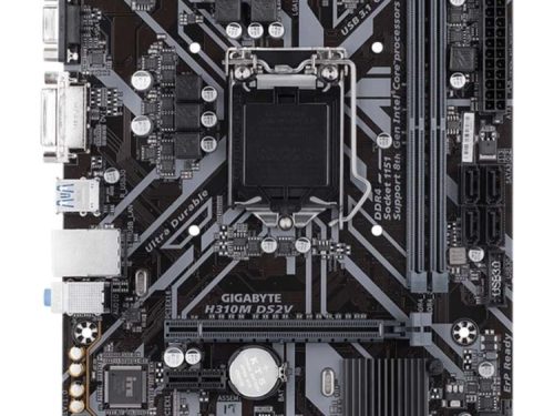 مادربرد نسل 8 و 9 ساپورت گیگابایت مدل GIGABYTE H310 M DS2V 2.0 (استوک)