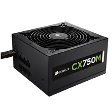 تصویر پاور 750 وات کورسیر مدل CORSAIR CX750M (استوک - توضیحات مطالعه شود) 